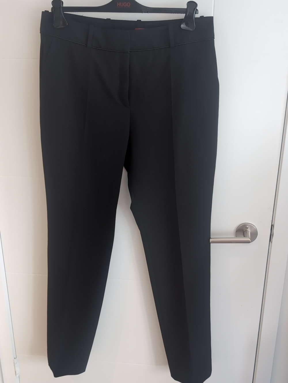 HUGO Women's Black Trousers Size 12 Like New
